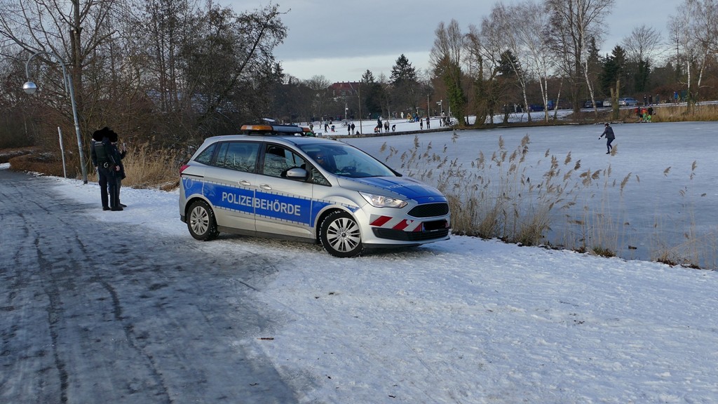 Die Polizei hatte wohl ein Problem